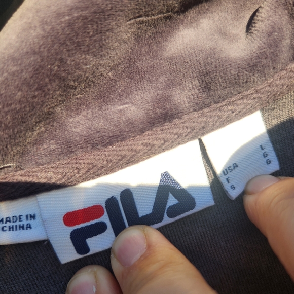 FILA Velour type jacket - Picture 3 of 9